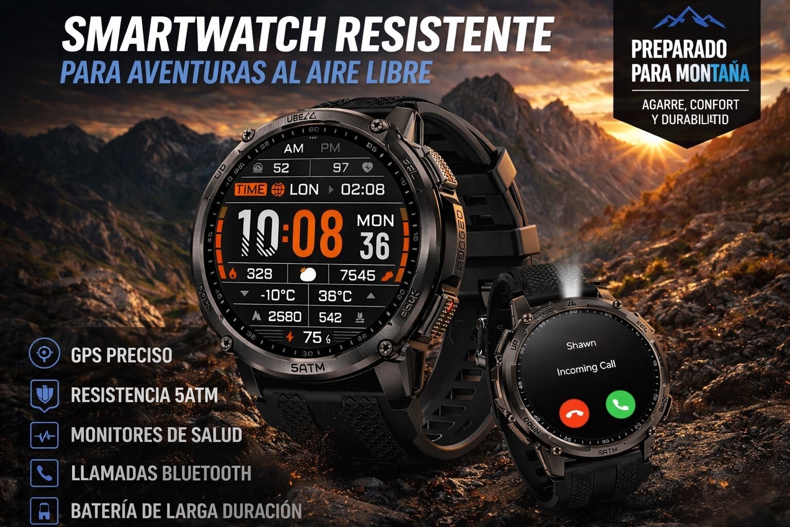 reloj montaña gps