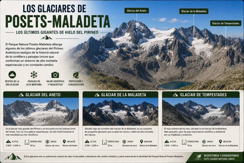 Los glaciares de Posets-Maladeta