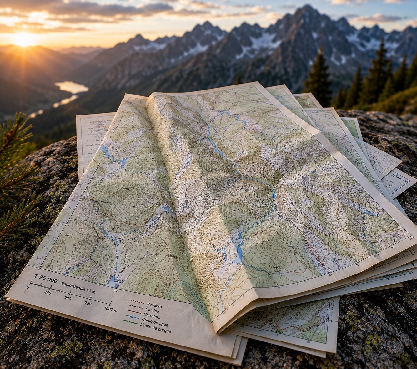 Mapas topográficos