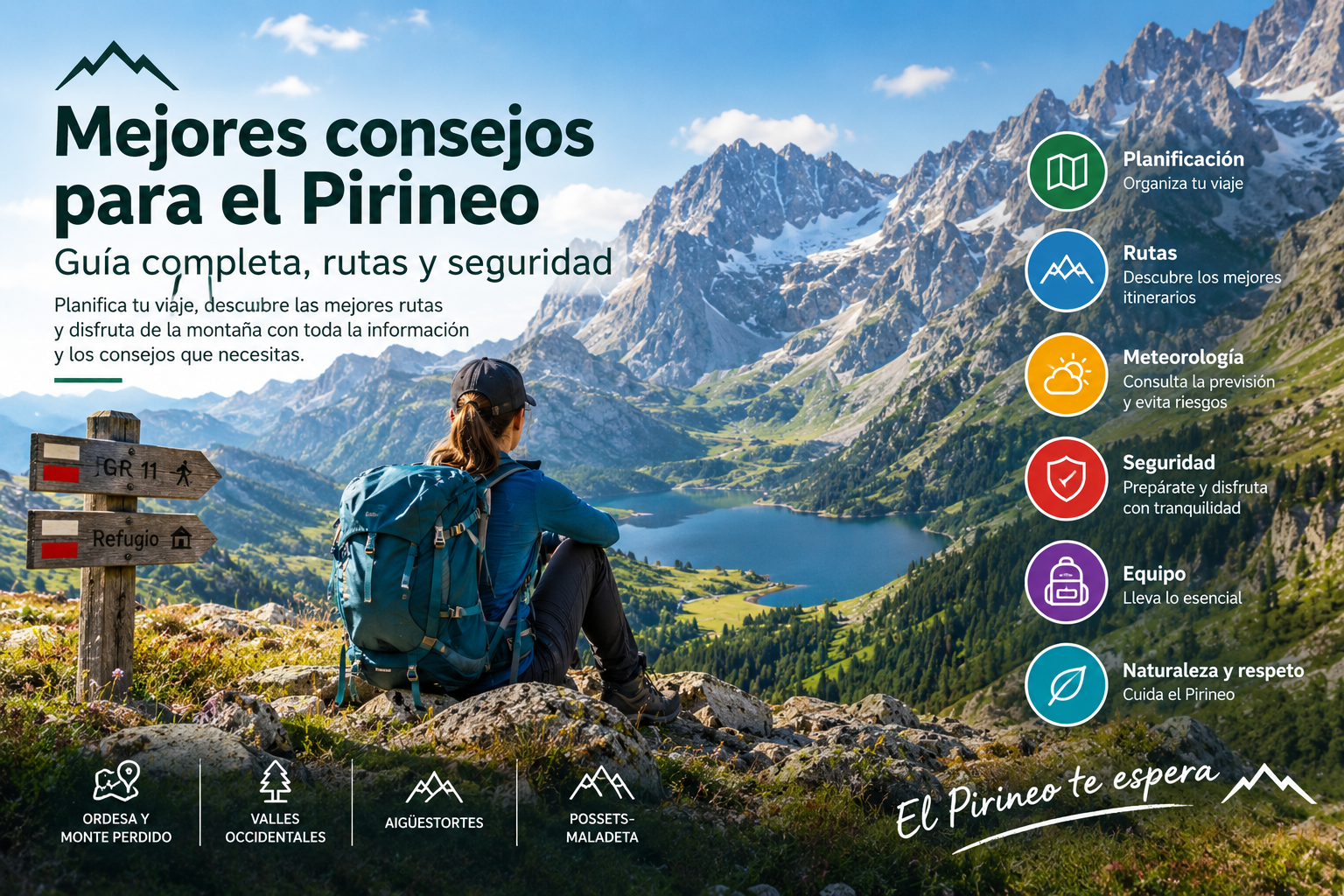 Mejores consejos para el Pirineo: rutas, equipamiento y seguridad en la cordillera