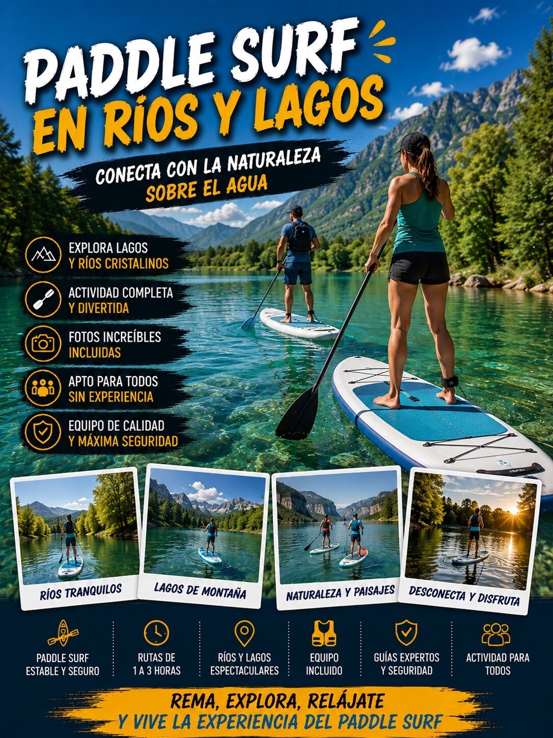 paddle surf pirineo
