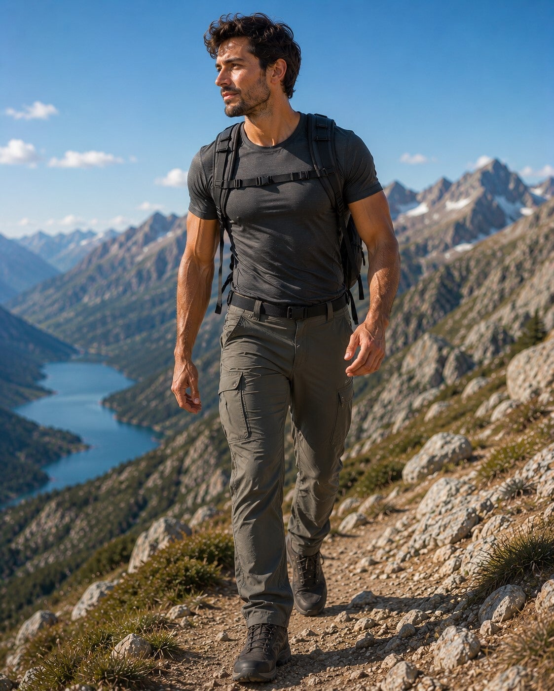 pantalones trekking hombre