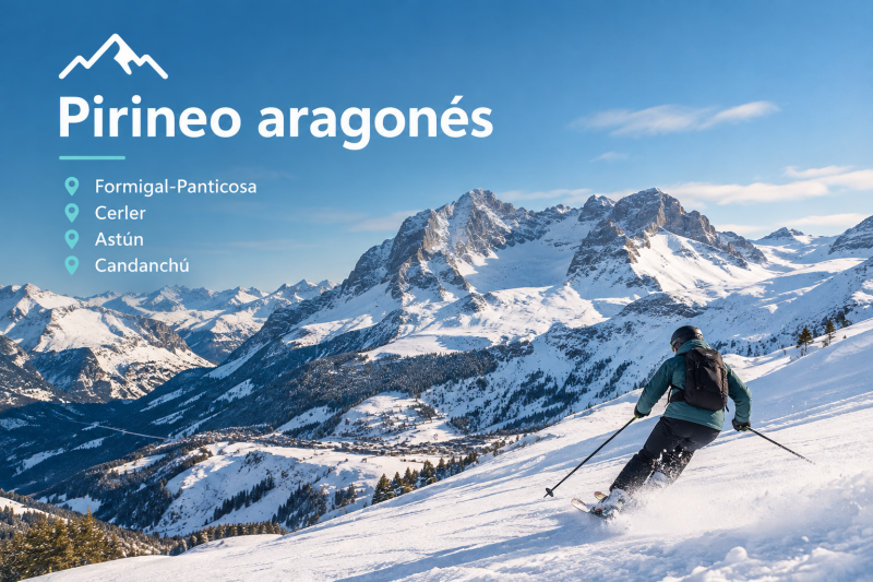 estaciones de esquí  del Pirineo Aragonés