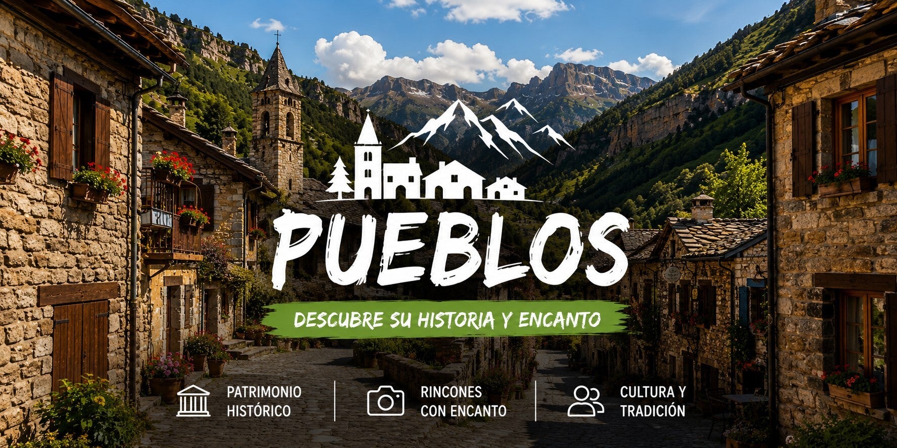 pueblos en Ordesa y Monte perdido