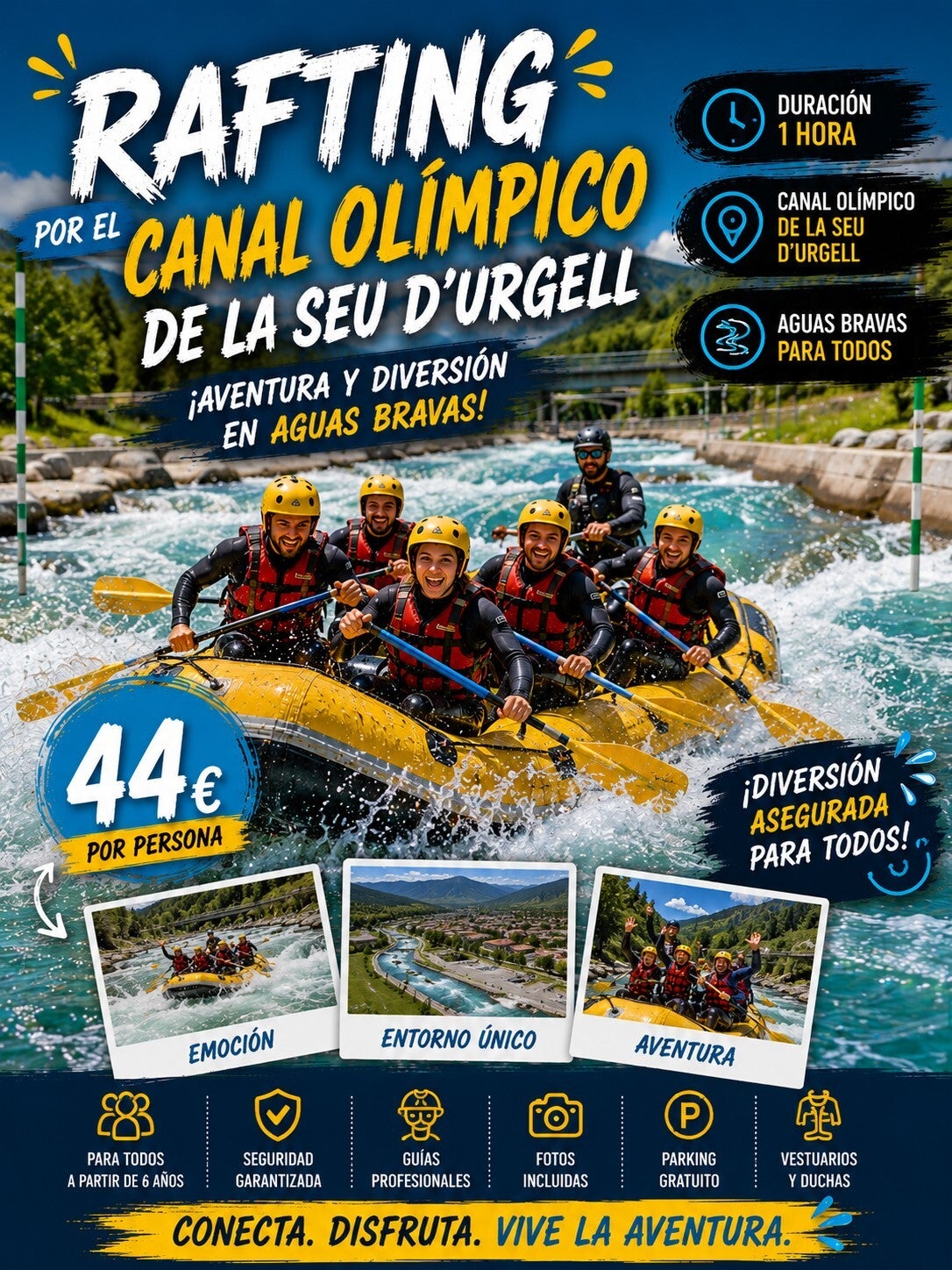 rafting pirineo catalan