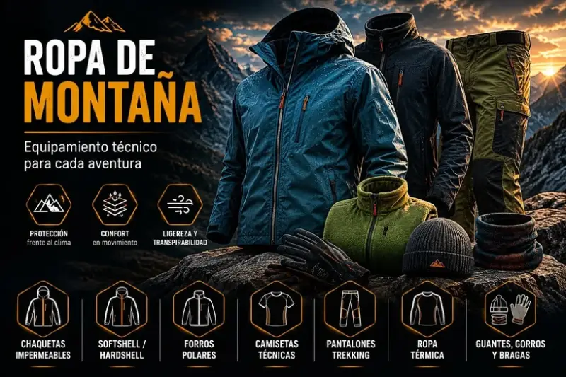 Ropa de montaña
