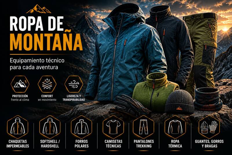 Ropa de Montaña - Montañita Rica
