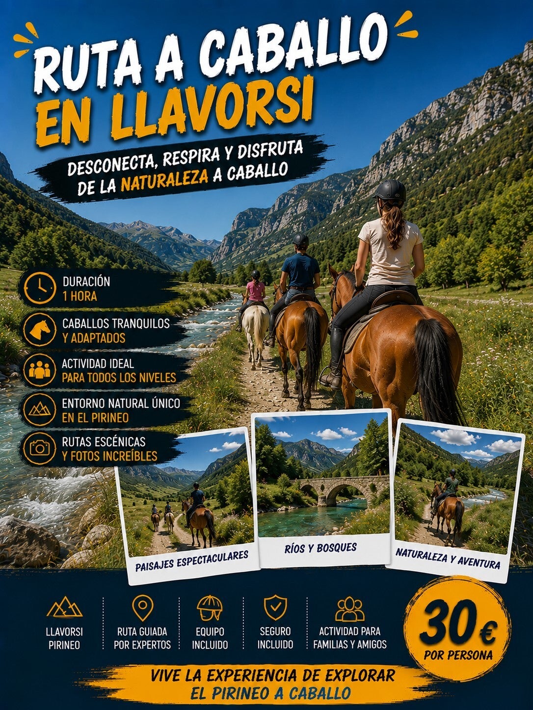 Rutas a Caballo en el Pirineo