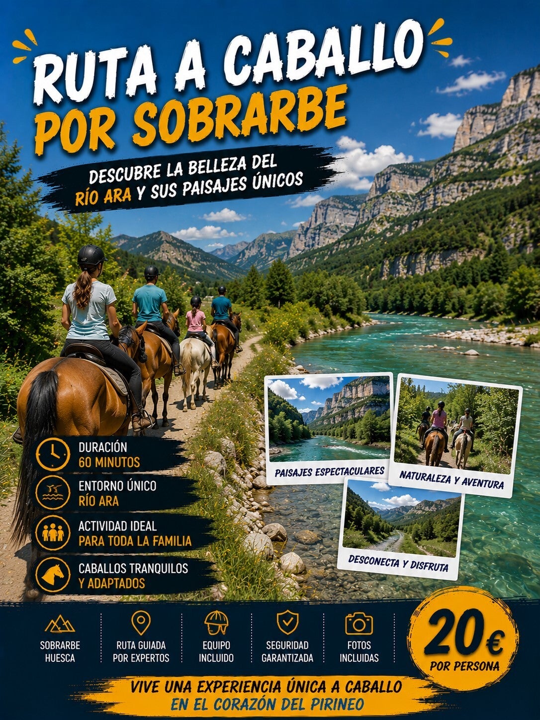 Rutas a Caballo en el Pirineo