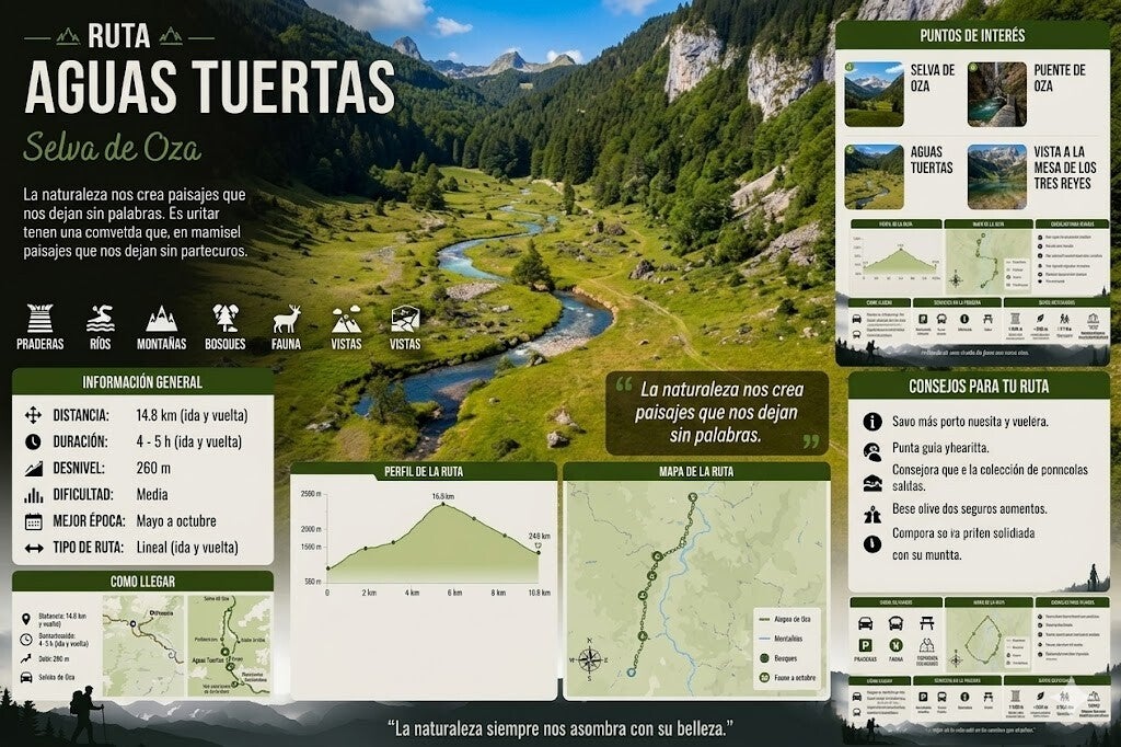 ruta de Aguas tuertas