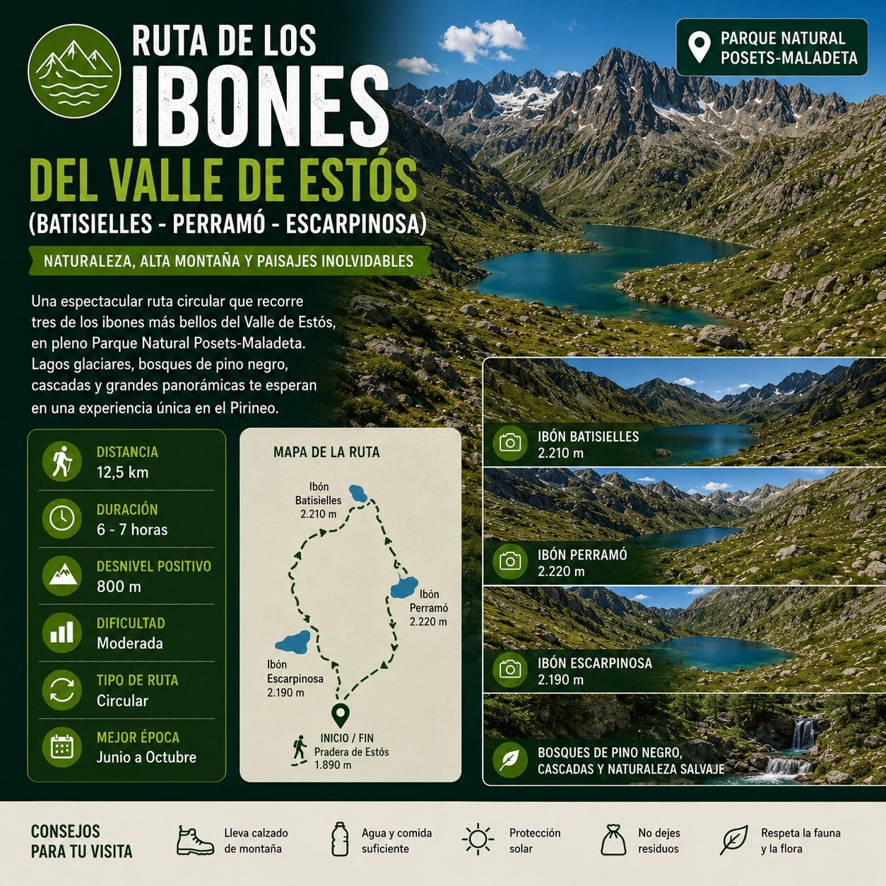 Ibones del valle de Estós