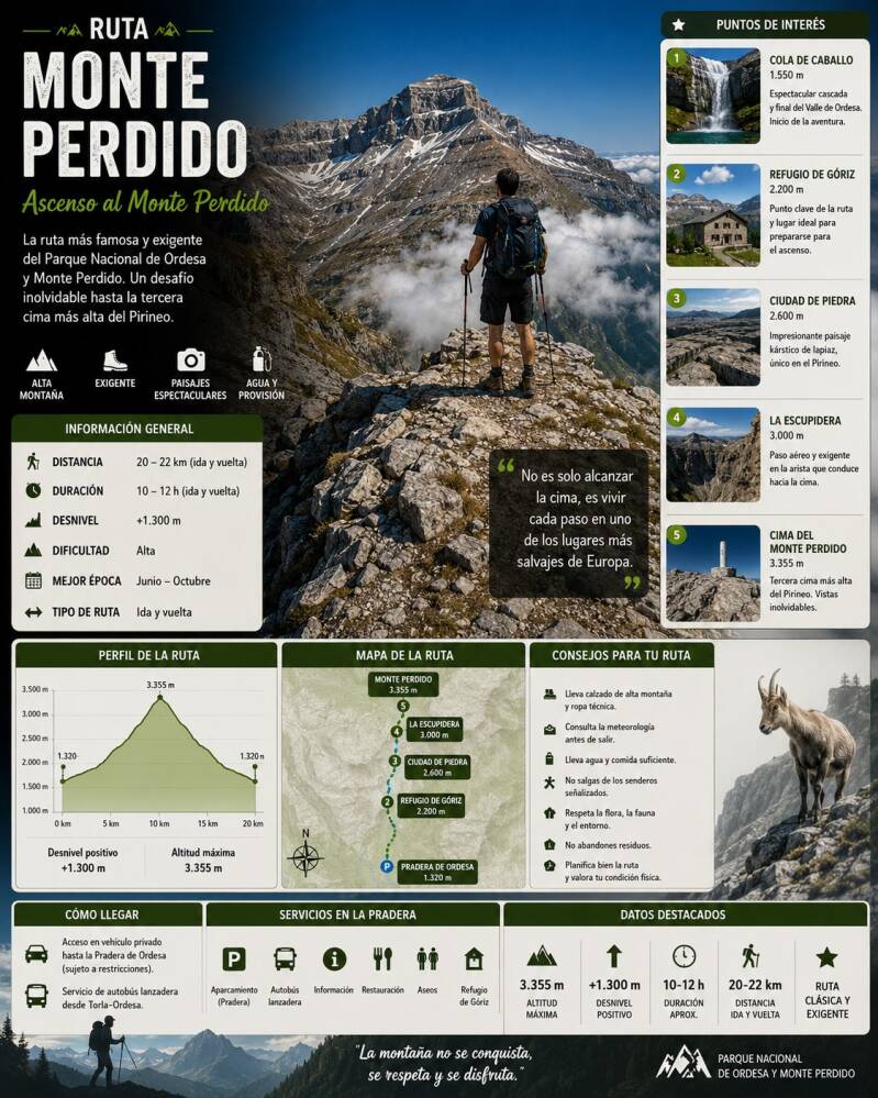 ruta a Monte Perdido