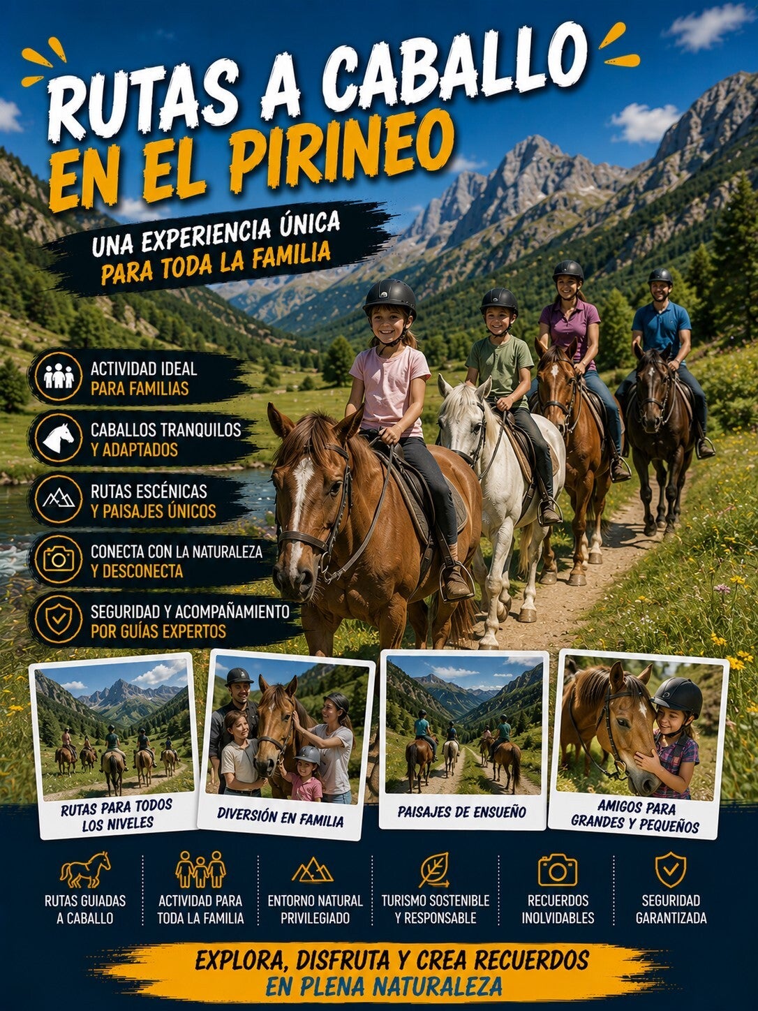 Rutas a Caballo en Pirineos