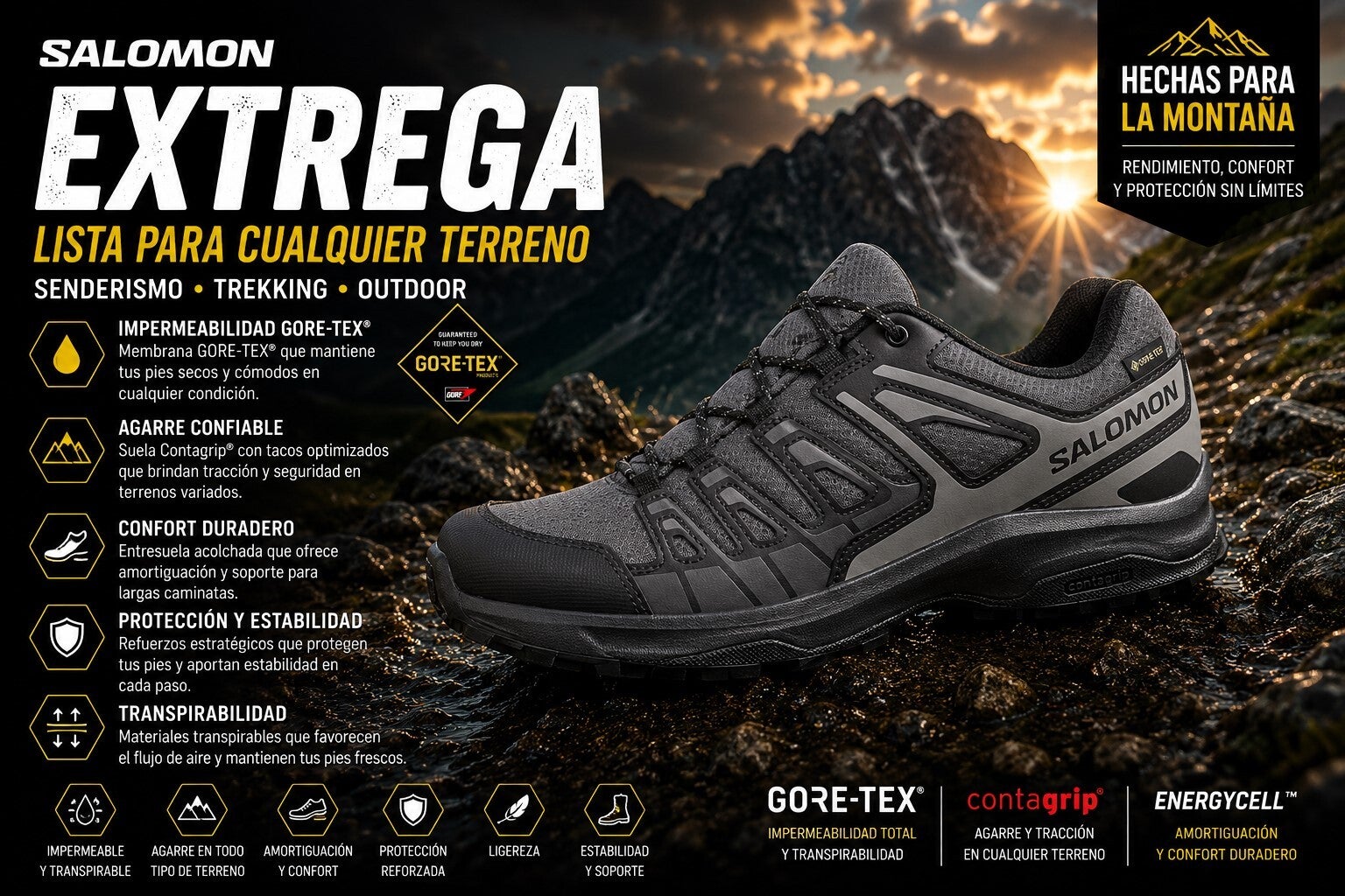 zapatillas salomon trail