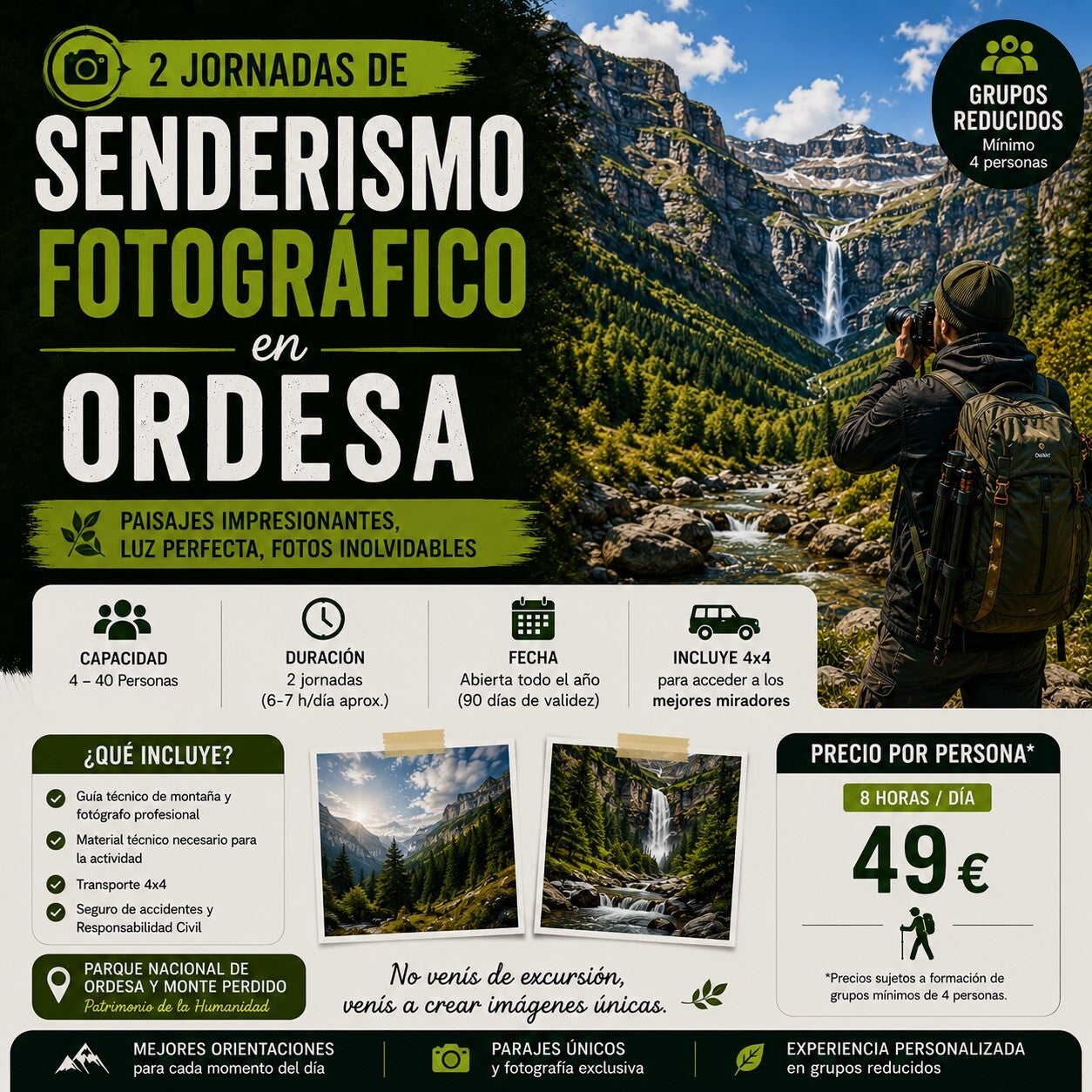 SENDERISMO FOTOGRAFICO EN ORDESA