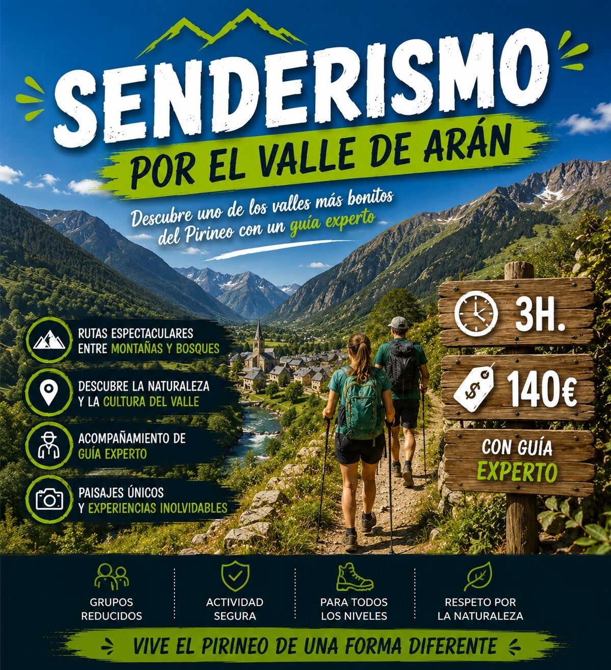 Senderismo en el Parque Nacional de Ordesa y Monte Perdido