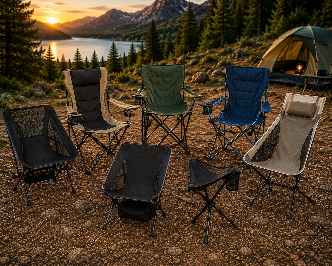 Mesas y Sillas de Camping