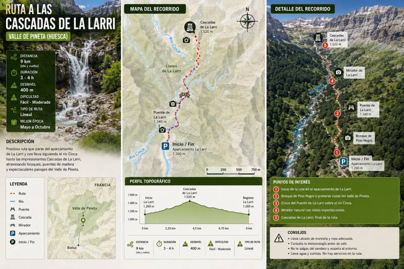 Track Cascadas de La Larri