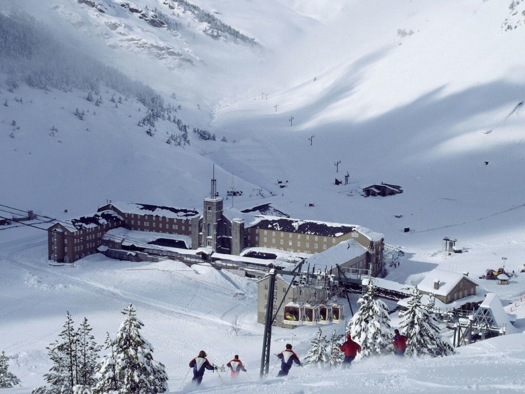 estacion de esqui de Vall de Núria