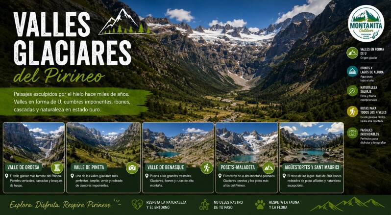 valles glaciares del pirineo