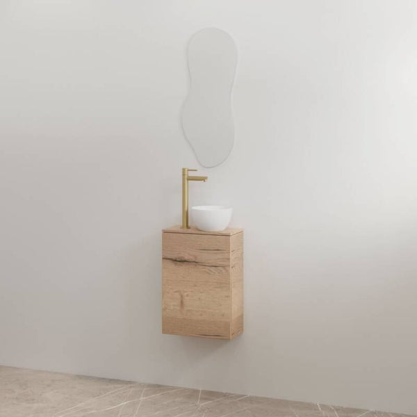 Best-Design toiletmeubelset "Siva" Halifax onderkast + Halifax meubelblad