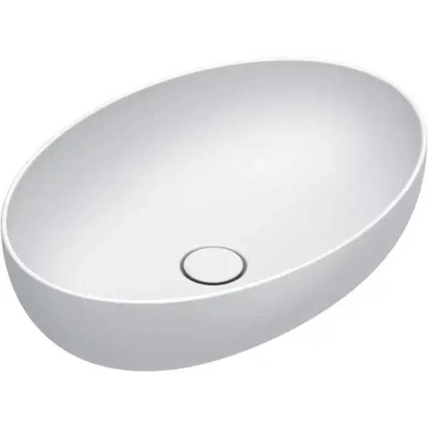 Catalano "Sfera-Tonalita" waskom 60x42x16cm Mat-wit