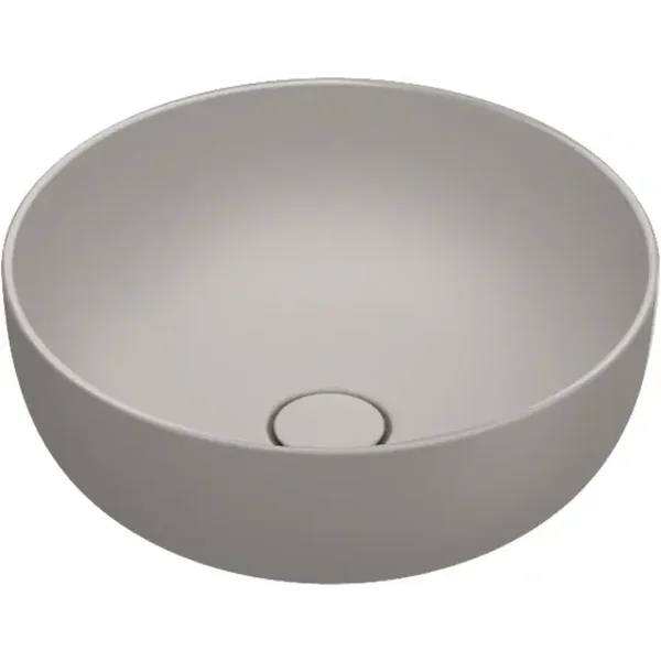 Catalano "Sfera-Tonalita" waskom Ø42x16cm Mat-tortora