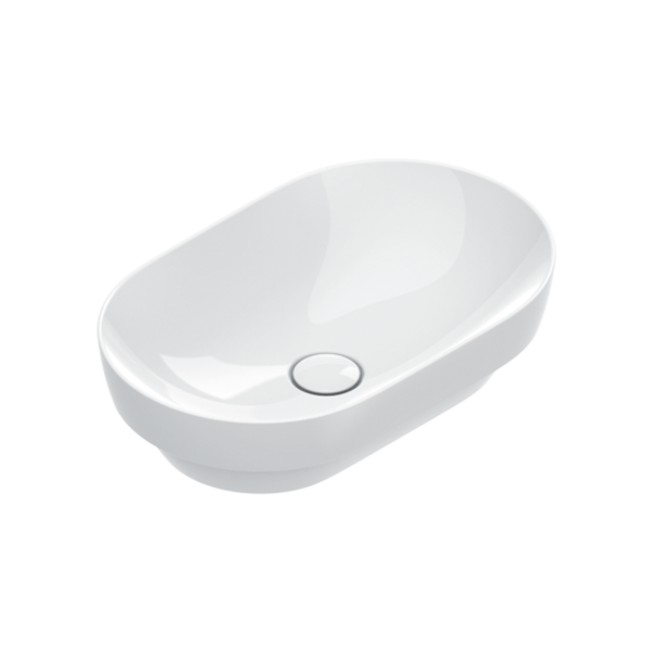 Catalano "Sfera-Tonalita" opzet waskom 55x35 Glans-wit