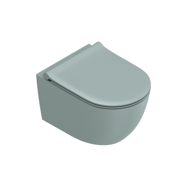 Catalano "Sfera-Tonalita-50" Newflush wandcloset met Soft Close /Quick Release zitting Mat-acqua