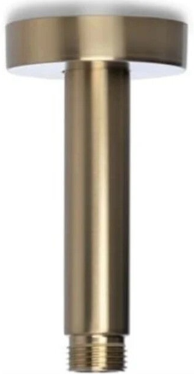 Schiphorst-Sanitair "Blue-Brondby" plafondsteun 10cm Geborsteld goud