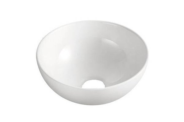 Xellanz "Luna-Lavabo" waskom rond 32x13 cm keramiek Glans-wit