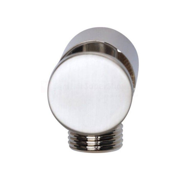 Blue-Label "Brondby" handdouchehouder met slangaansluiting Geborsteld nikkel