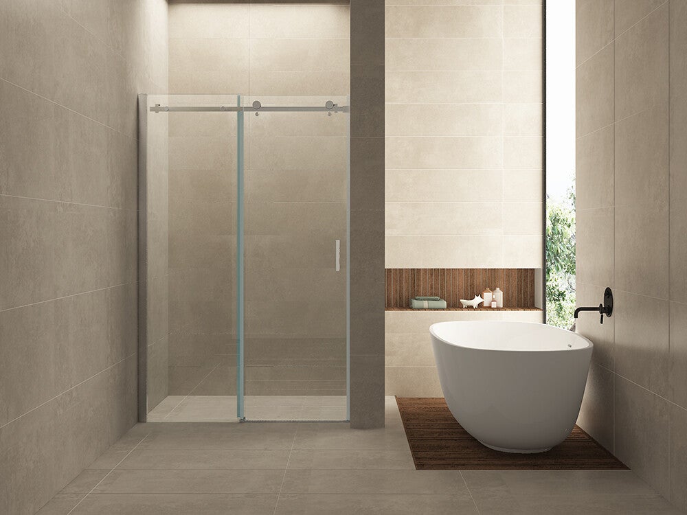 Wiesbaden "Slide" nisdeur met schuifdeur 108-110 cm 8 mm Nano