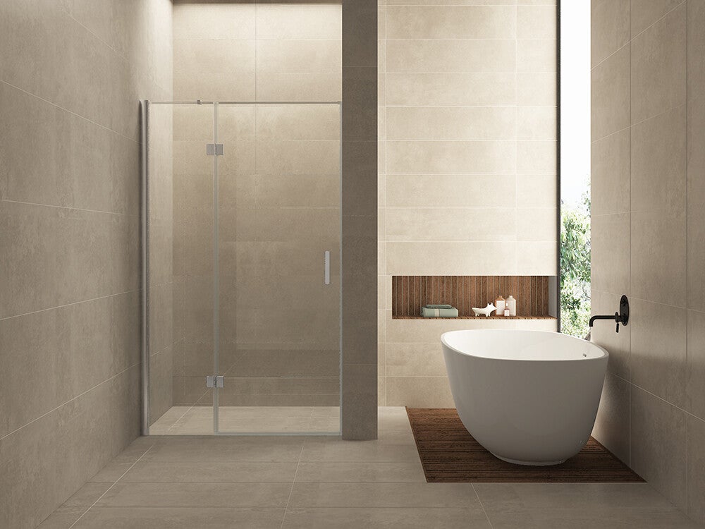 Wiesbaden "Vaz" nisdeur met vast paneel 120 cm 8 mm Nano