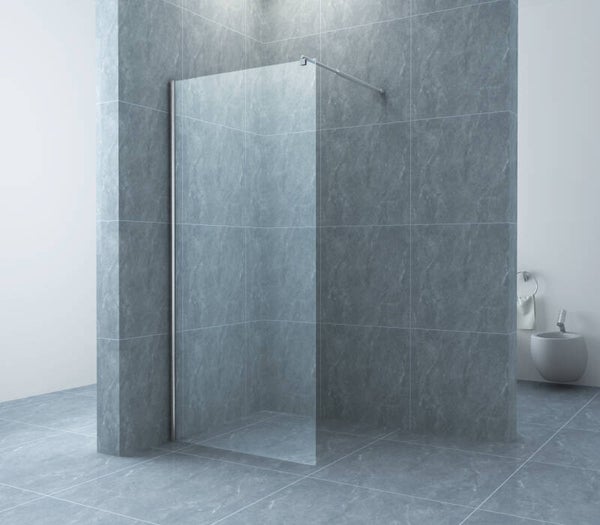 Xellanz "Cerra" eco inloopdouche 1000 x 1950 x 6 mm nano helder glas/Chroom