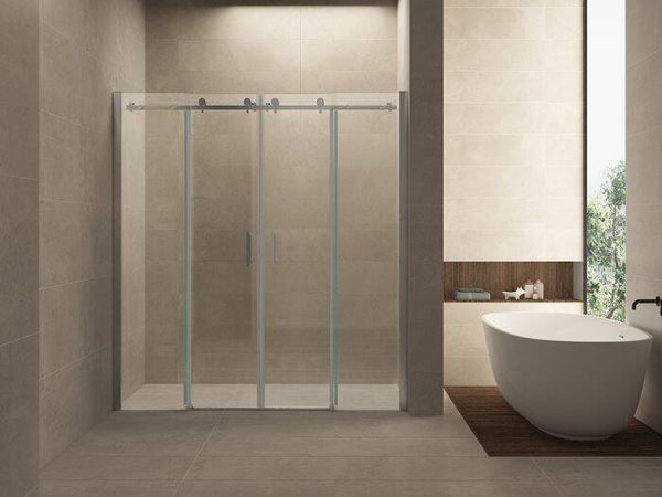 Wiesbaden "Slide" 4-delige schuif nisdeur 180 cm 8 mm Nano