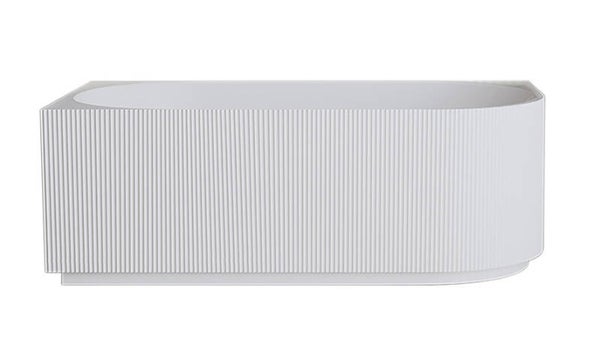 Wiesbaden "Rivi" hoekbad links 170 x 80 cm acryl Glans wit