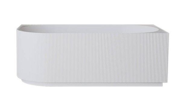 Wiesbaden "Rivi" hoekbad rechts 170 x 80 cm acryl Glans wit