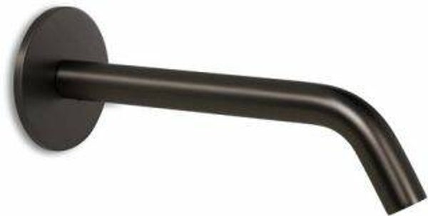 Schiphorst-Sanitair "Blue-Brondby" Wanduitloop 20cm  Tbv. Wandmengkraan Gunmetal