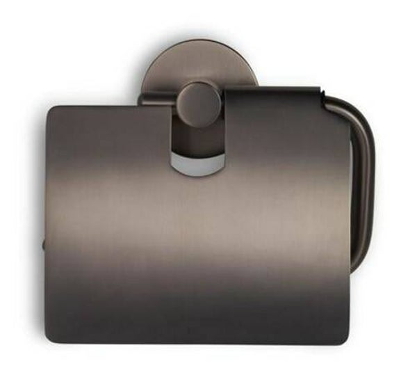 Schiphorst-Sanitair "Blue-Vida" Toiletrolhouder met klep Gunmetal