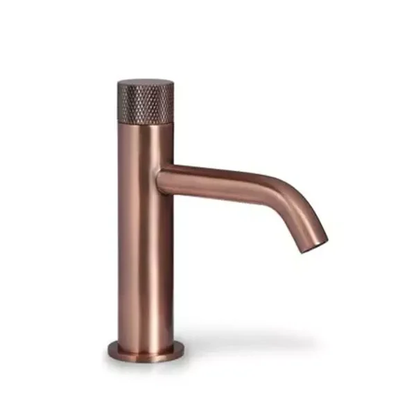 Schiphorst-Sanitair "Blue-Facet" wastafelkraan Geborsteld brons