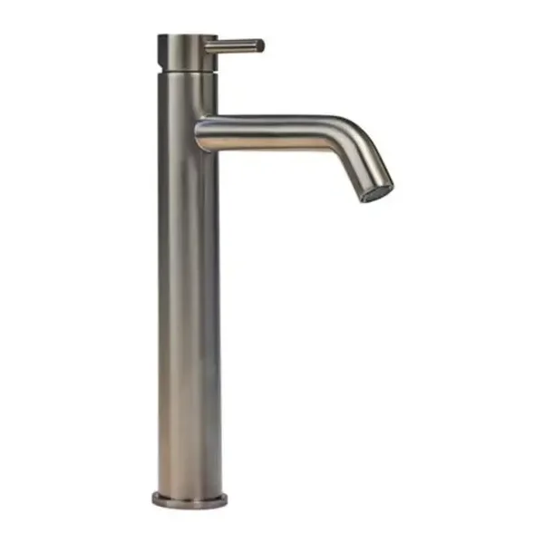 Schiphorst-Sanitair "Blue-Brondby-Xl" Hoge wastafelkraan Gunmetal