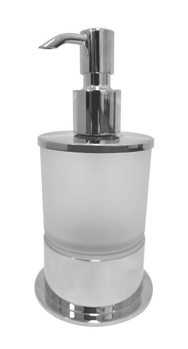 Wiesbaden "Ida" vrijstaande zeepdispenser Chroom