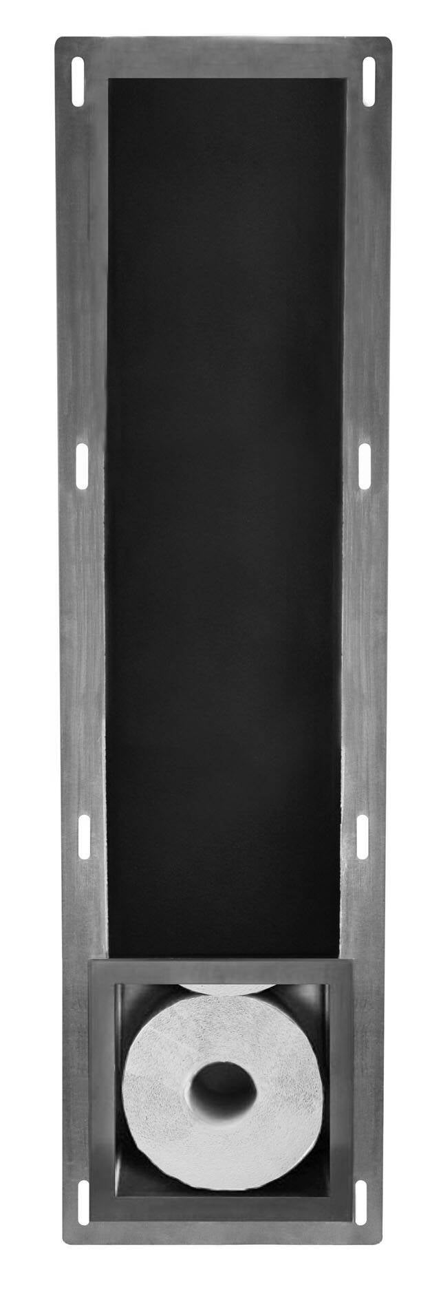 Xellanz "Rocko" inbouw reserverolhouder inbouw RVS