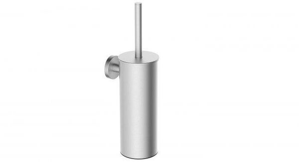 Wiesbaden "Alonzo" toiletborstel met houder Geborsteld RVS