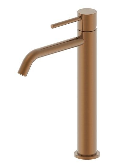 Wiesbaden "Style XL" wastafelmengkraan Geborsteld brons koper