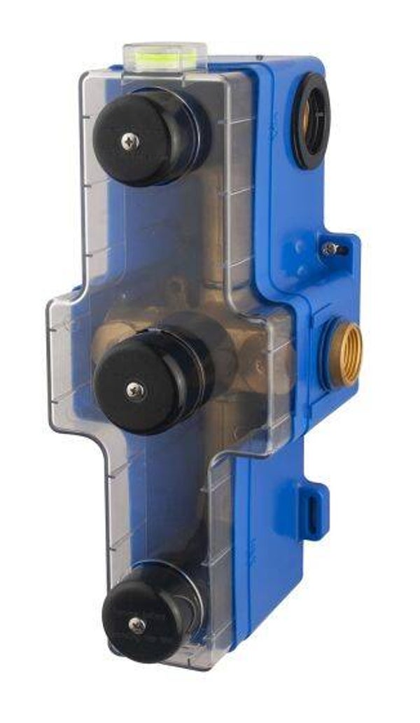 Wiesbaden "Bit" inbouwdeel+box 3-wegs douchethermostaat