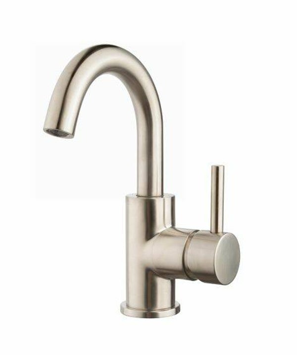 Wiesbaden "Caral" draaibare wastafelkraan Geborsteld staal