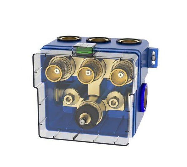 Wiesbaden "Caral-klik" pro inbouwbox 3-wegs douchethermostaat