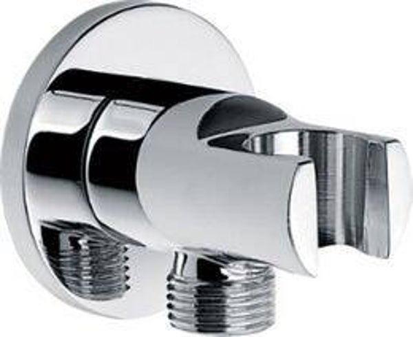 Wiesbaden "Unimatch" doucheaansluiting met opsteek Chroom